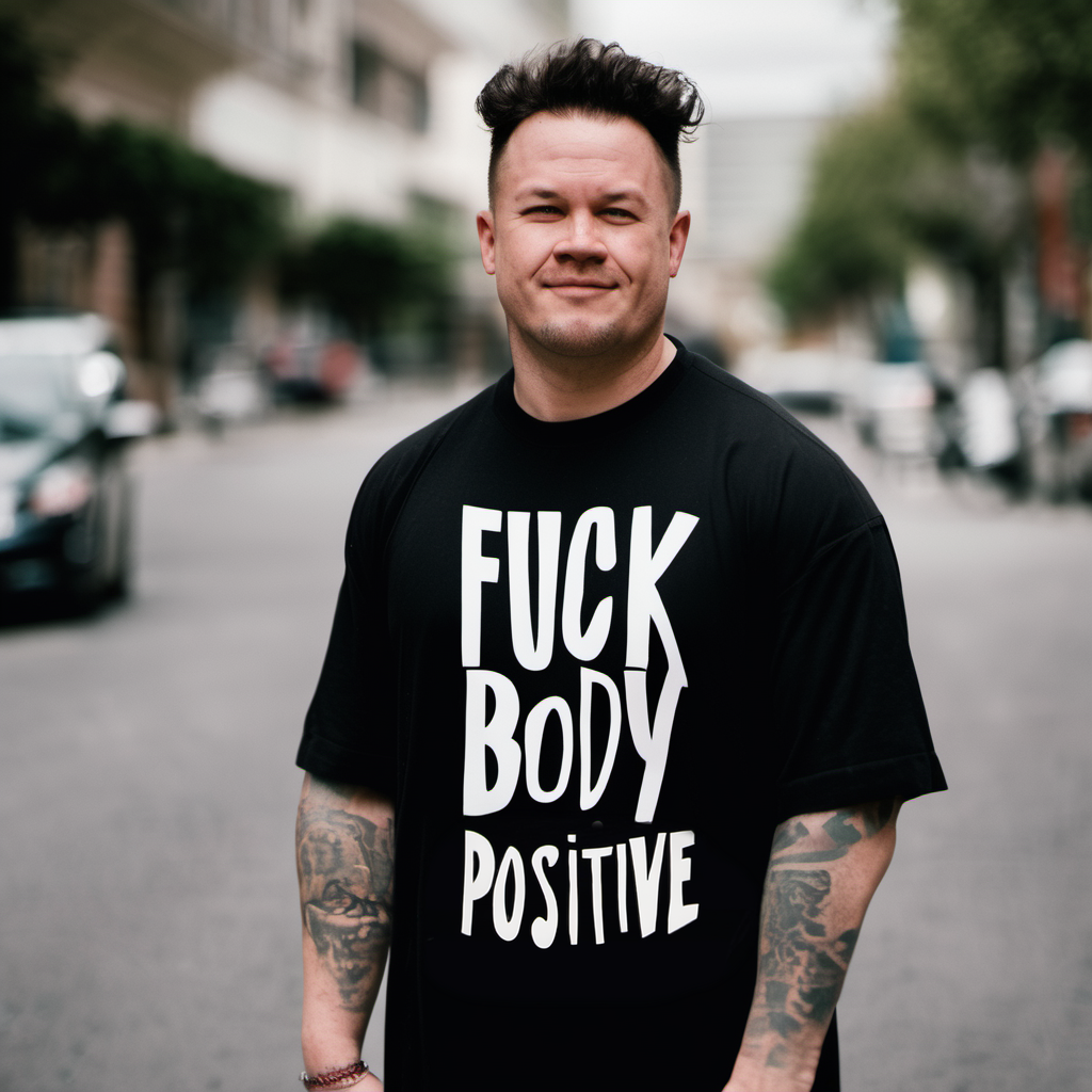 Camiseta OverMásMás Fuck Body Positive